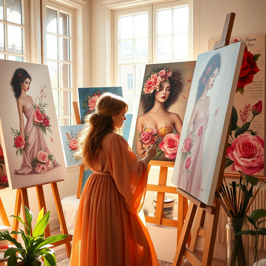 여성 취향 저격 명화 화가 (유럽 중심)