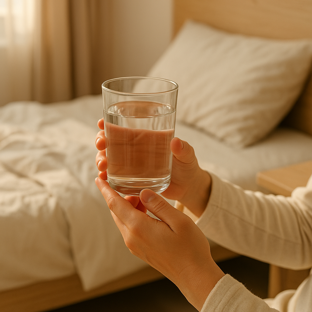 혈관 건강을 위한 루틴 아침 따뜻한 물