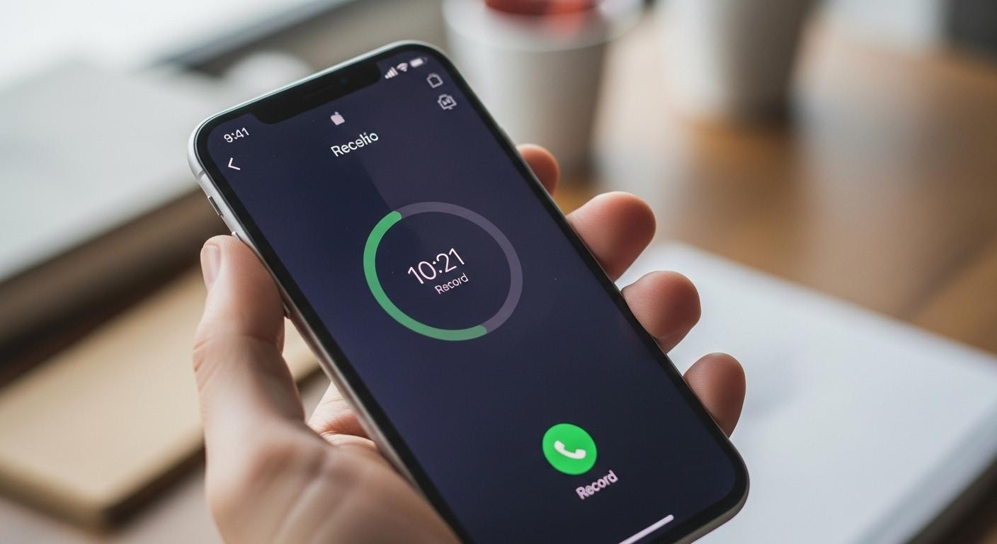 아이폰 통화녹음 익시오