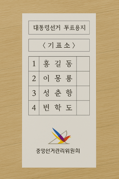 지방선거 공천명단 후보자 확인