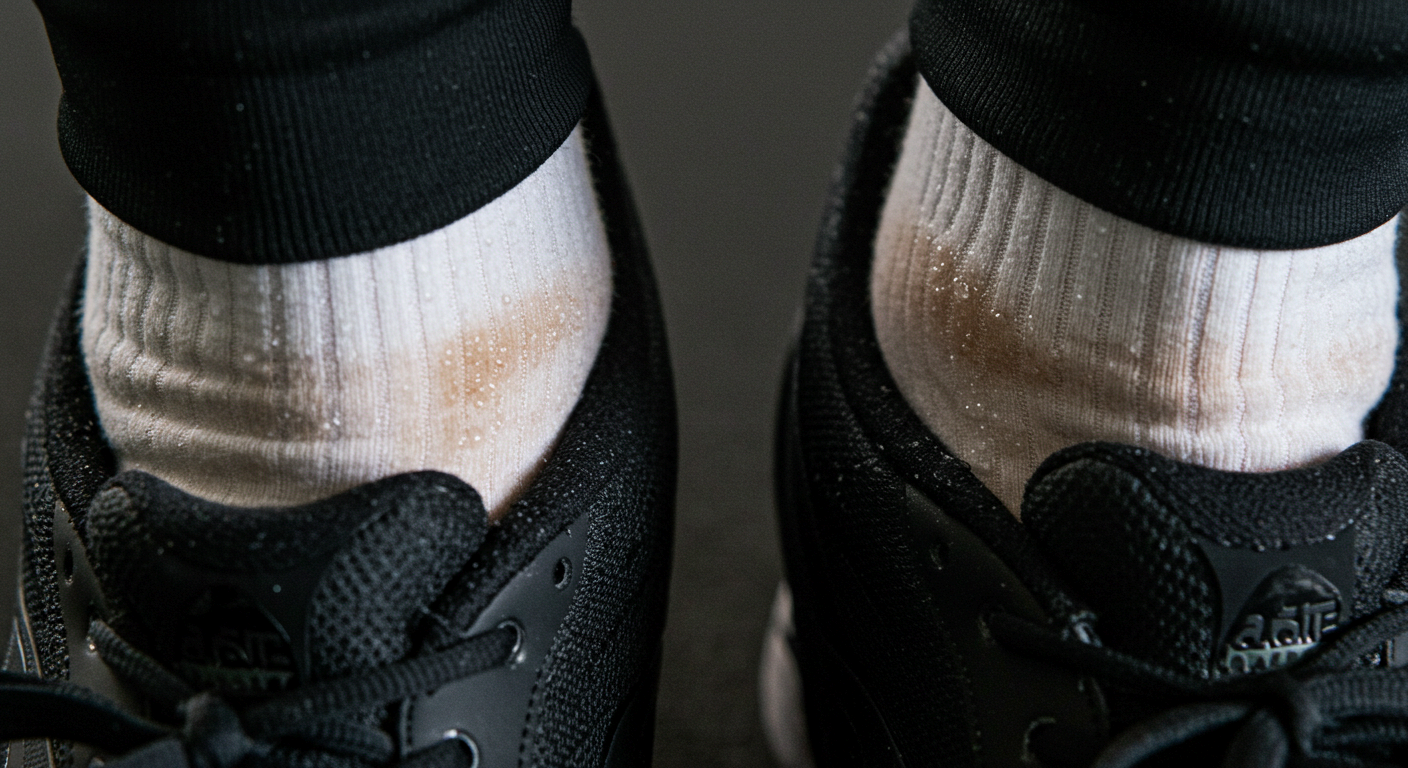 하루 종일 신발 속&amp;#44; 발이 숨 쉴 틈이 없었어요.