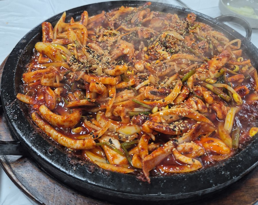 서남만찬 남원 오징어볶음 원조 맛집