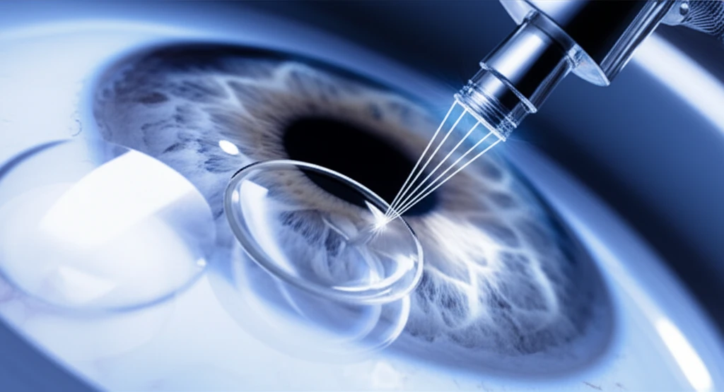 과거 시력교정 수술 후 백내장 발생 ..