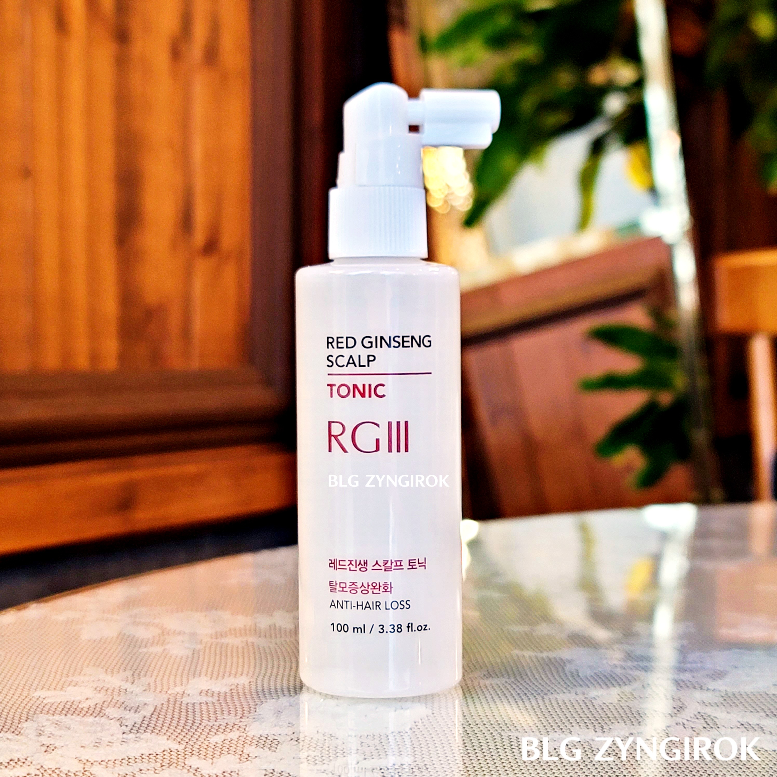 다이소 두피 엠플 - RGIII 제품 정면 모습이다.