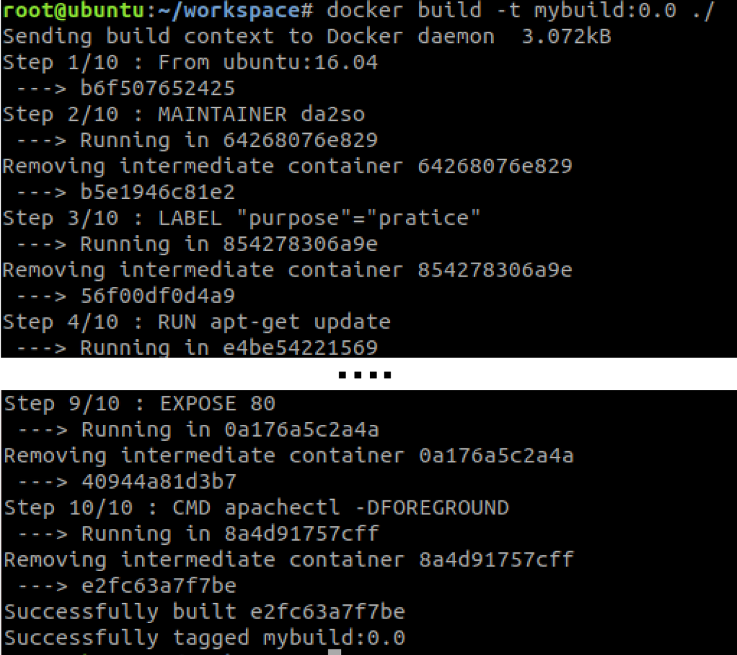 dockerfile build