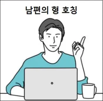남편의 형 호칭