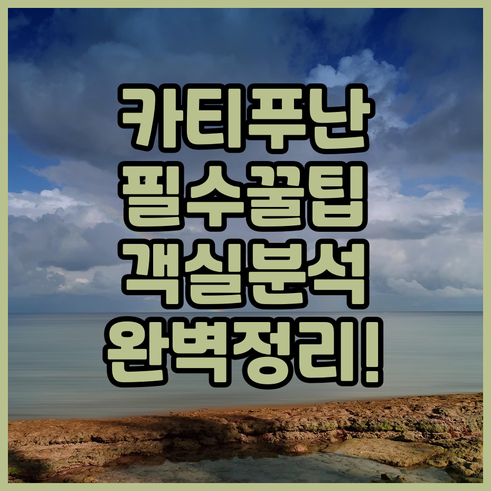 필리핀 카티푸난 생활 꿀팁 및 빅토리..