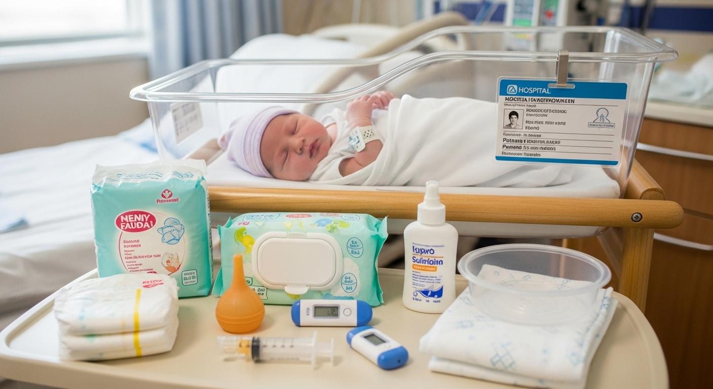 아기 병원 준비물