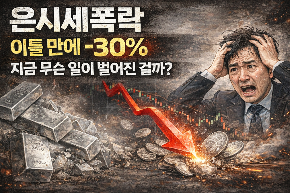 은시세 폭락 -30%, 지금 사야 할까?