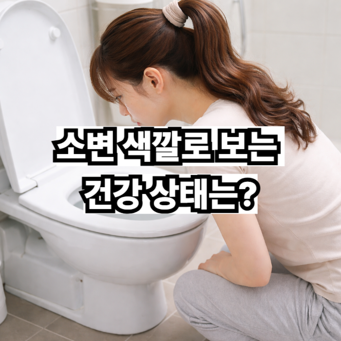 소변 색깔로 보는 건강 상태는