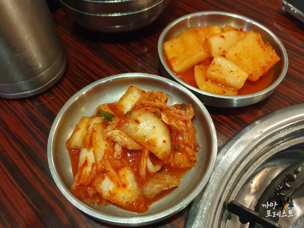 중앙해장 삼성역 석박지