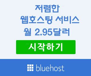 저렴한 해외호스팅 블루호스트