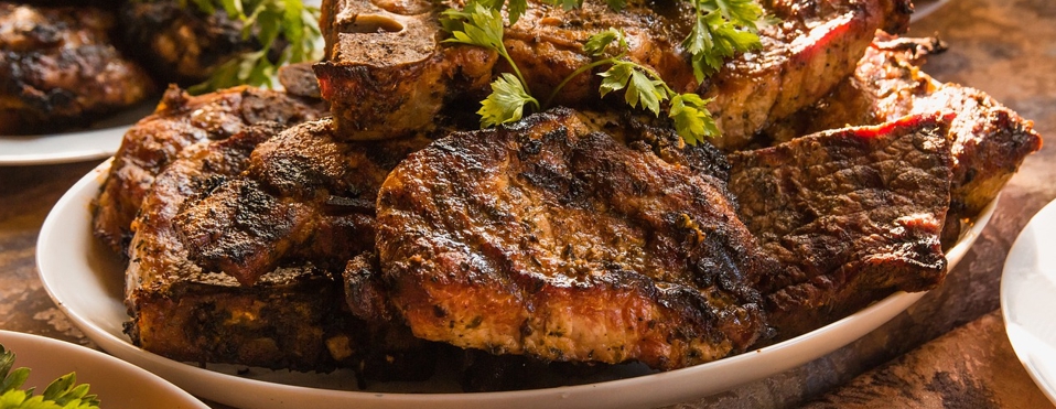 고단백인 소고기 사진