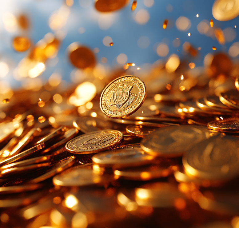 황금 코인