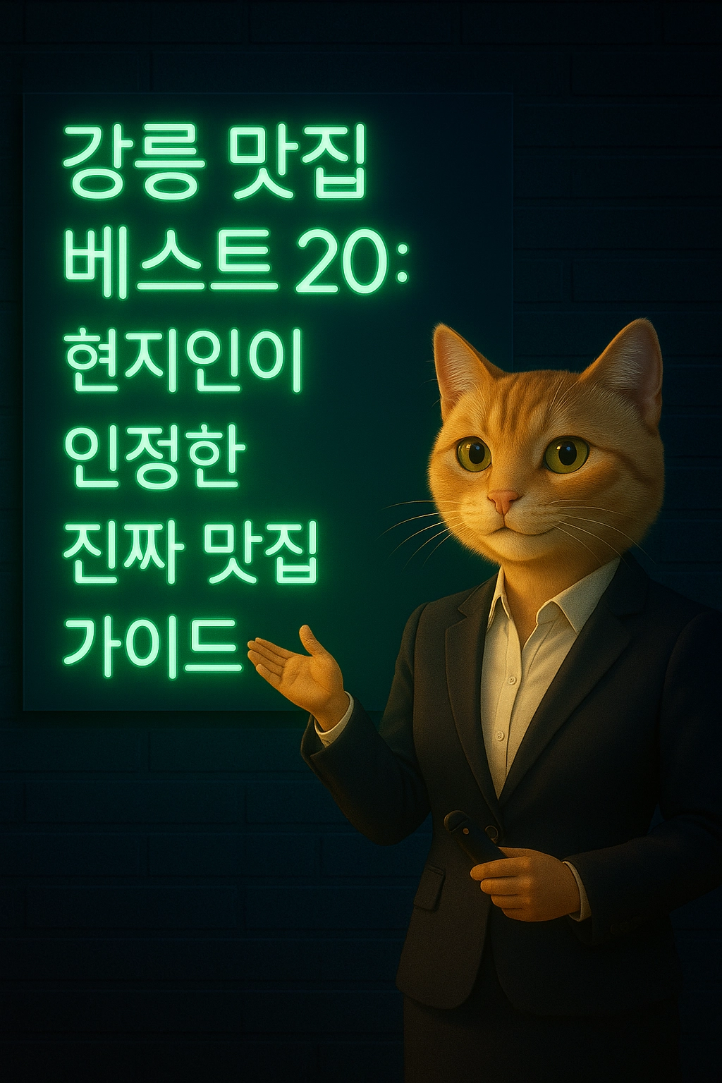 강릉 맛집 베스트 20 현지인이 인정한 진짜 맛집 가이드