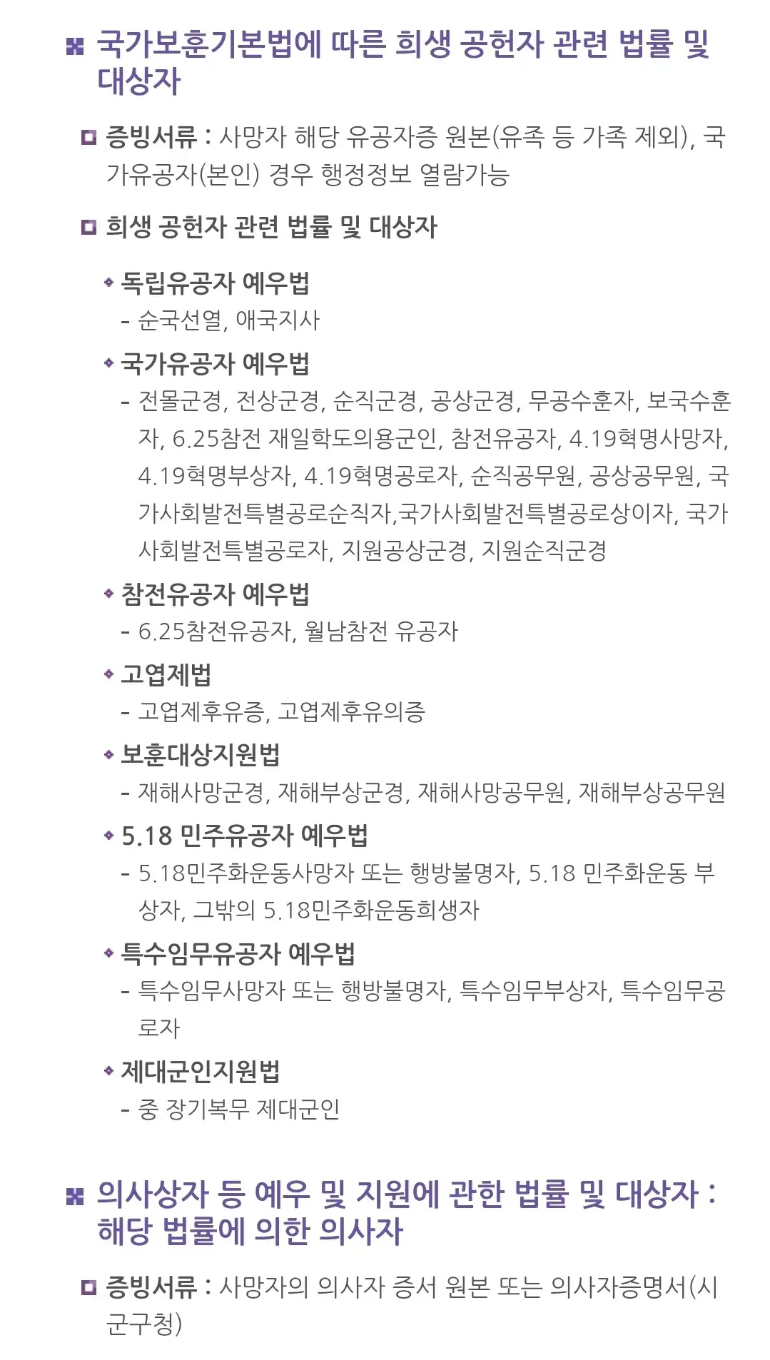 서초 서울추모공원 화장시설, 봉안(납골)시설, 매장(묘지)시설, 자연장시설(잔디장, 수목장) 등 이용요금 안내