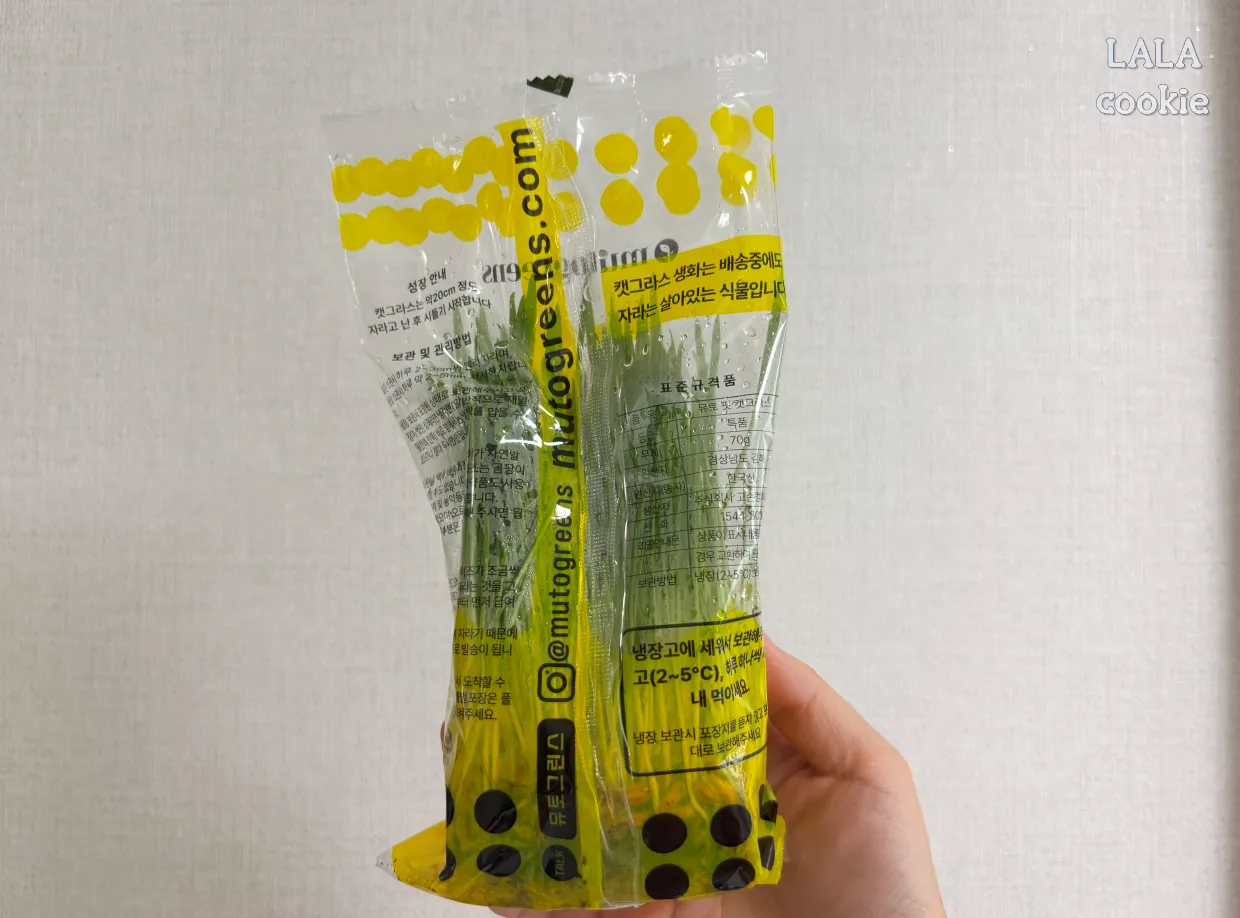 고양이가-좋아하는-풀-캣그라스-귀리-포장-뒷면-안내