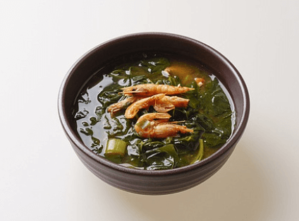 아욱국 아욱된장국 건새우와궁합 건강식 채소요리 집밥 레시피 국물요리 한식 요리법