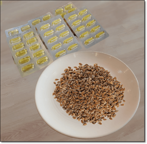 알티지 오메가 3 보충제 아마씨