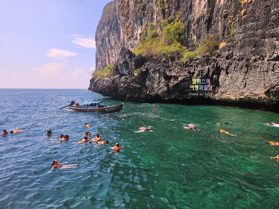 푸켓 스노클링, 피피섬 마야섬 몽키 비치 카이섬 투어 리뷰 코스 가격