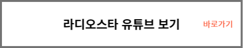 라디오스타 유튜브