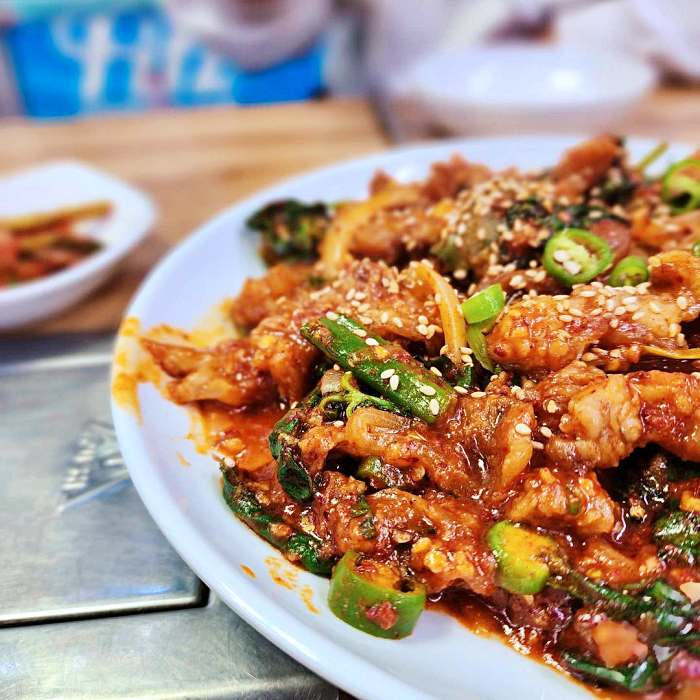 생방송 오늘저녁 대전 중앙시장 수구레볶음 맛집