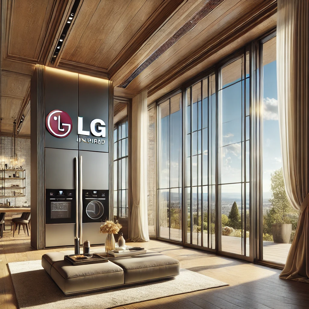 고급스러운 마감과 세련된 디자인을 자랑하는 LG 이중창 설치 사례