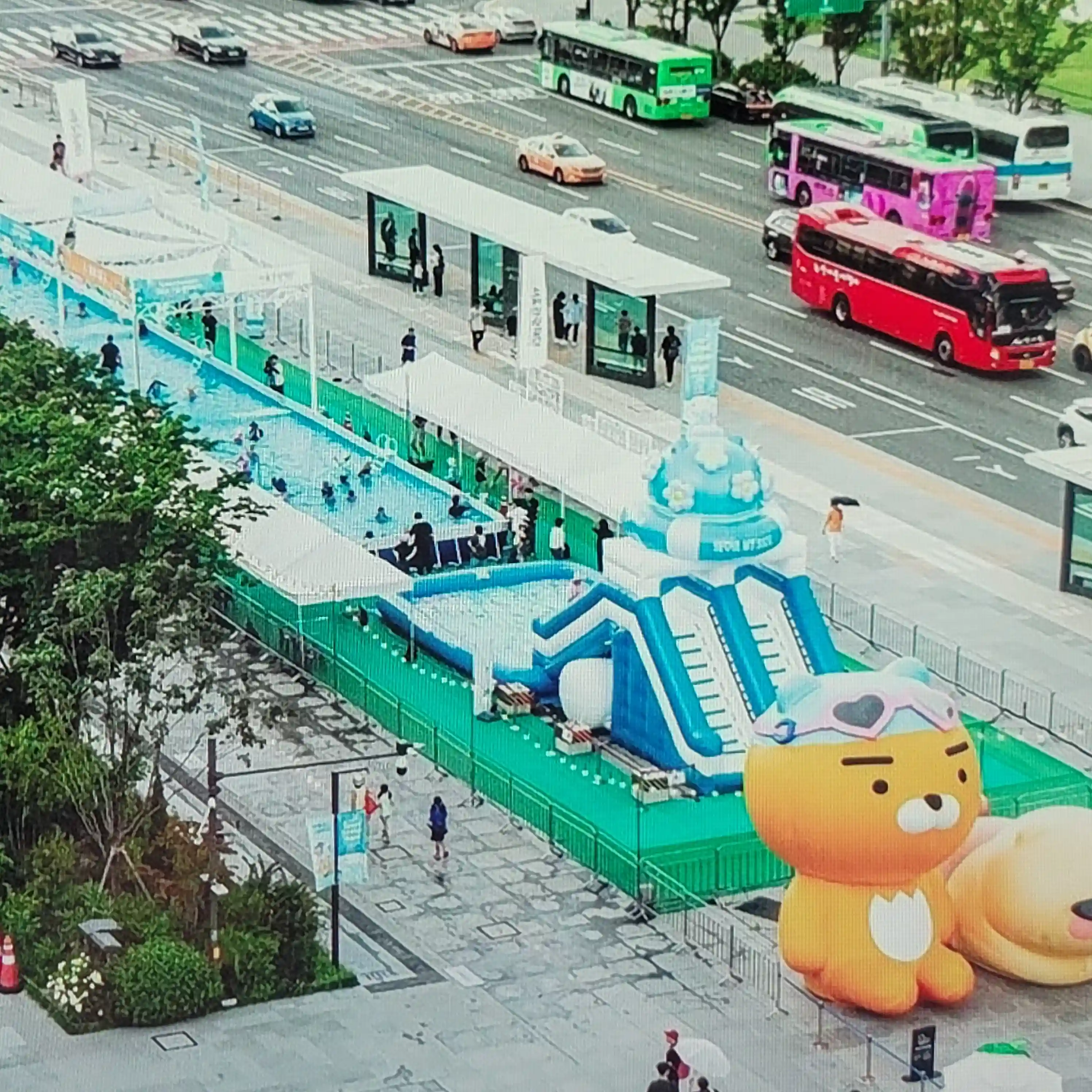 2024 서울썸머비치 광화문 광장 물놀이