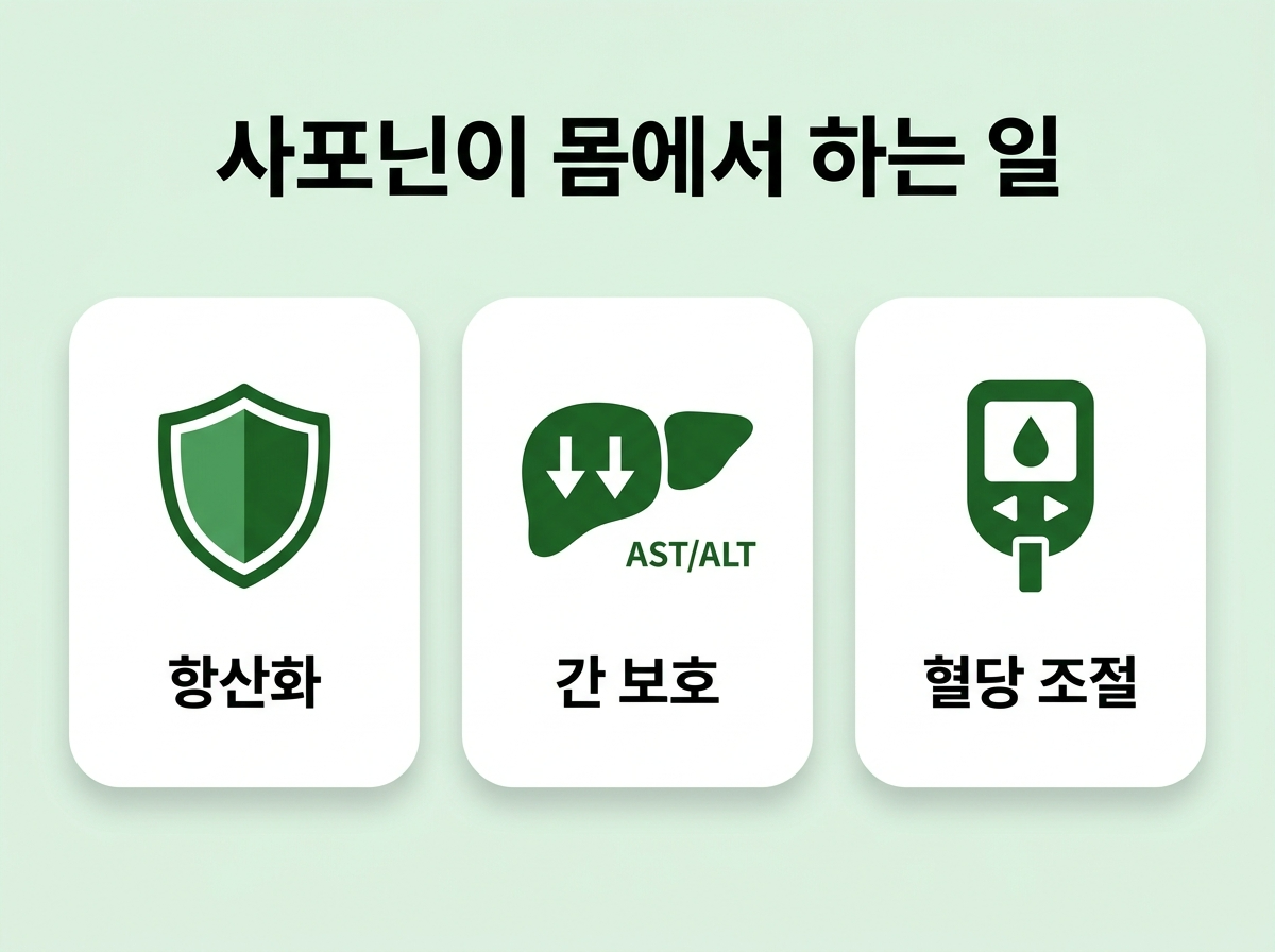 두릅 사포닌 항산화 간 보호 혈당 조절 효과
