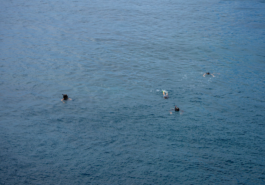 하와이 사우스 포인트 바다 수영