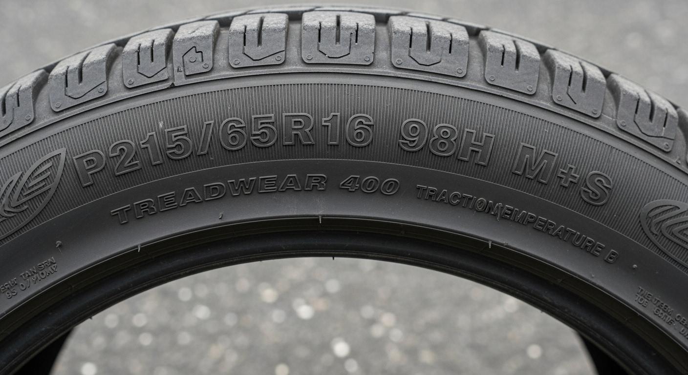 자동차 타이어 종류 확인