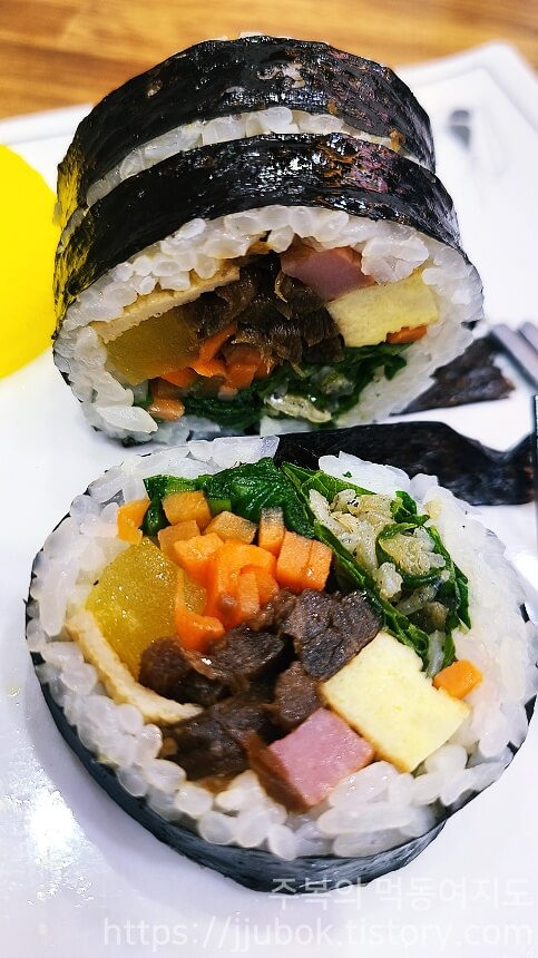 천하일미-김밥전문점-멸추김밥-2