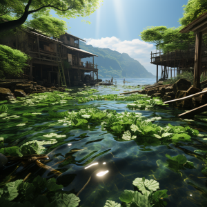 미래 식량 위기를 해결할 해조류 농장