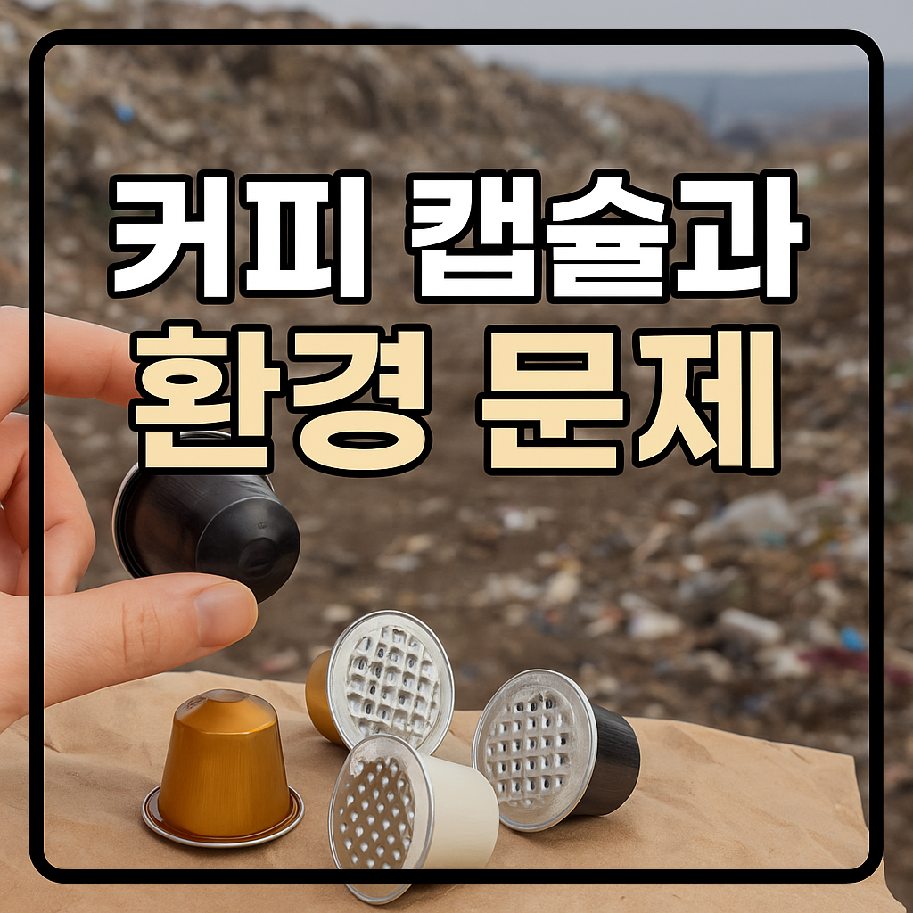 커피 캡슐과 환경 문제