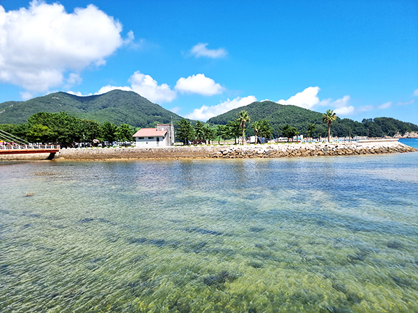 남해 촌집화소반 상주은모래