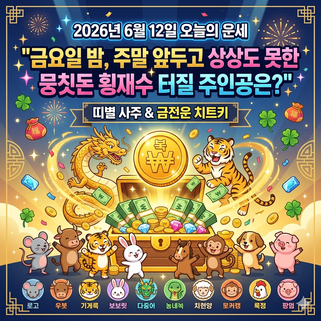6월12일 오늘의 운세