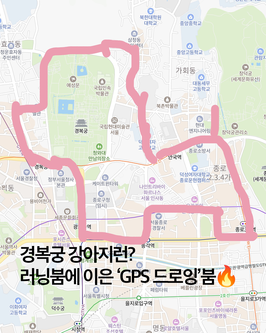 전현무 강아지 코스 소개 (러닝 루트, 경복궁 배경, 운동팁