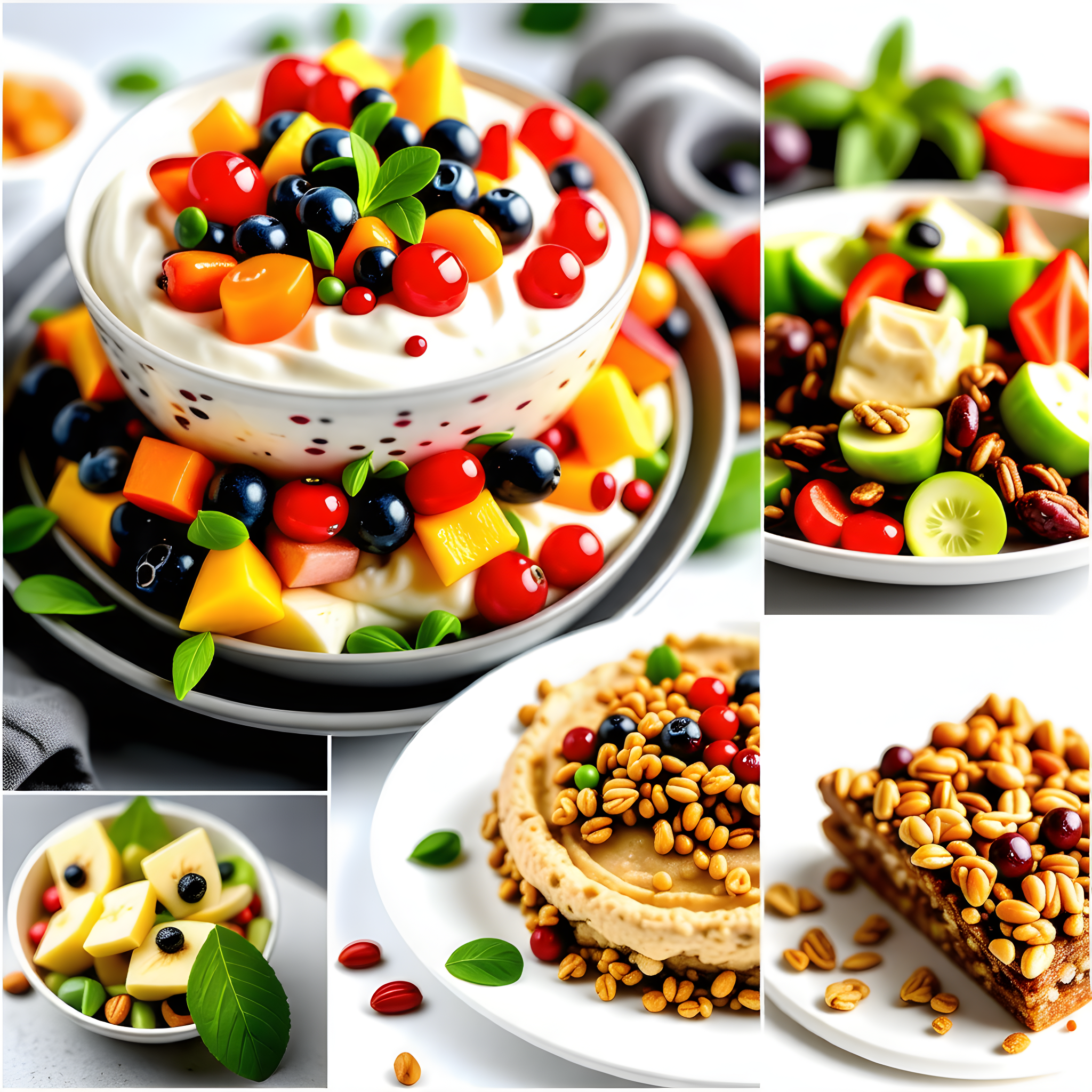 건강한 간식 레시피 모음