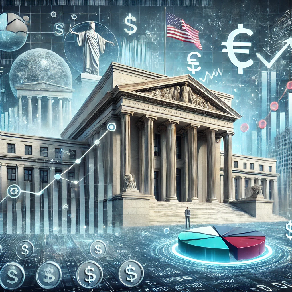 은행과 통화 정책과 관련된 이미지