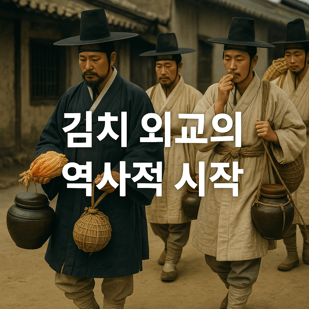 김치 외교의 역사적 시작