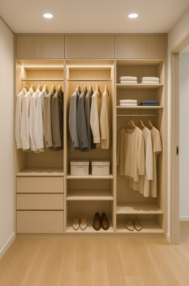 드레스룸 인테리어 방법