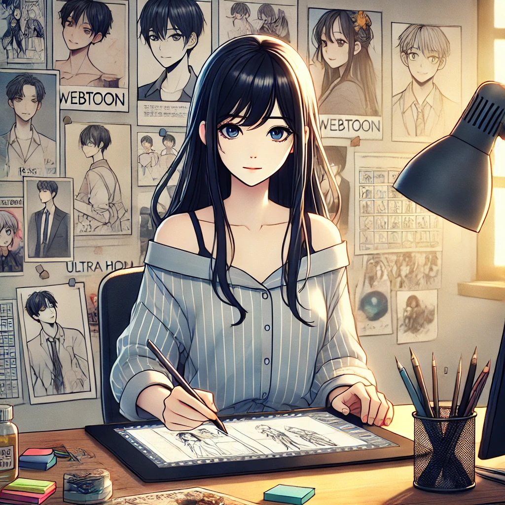 Flux로 웹툰 만들기