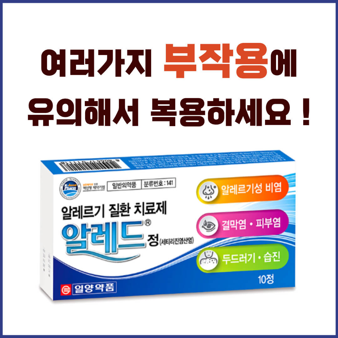 알레드정 부작용