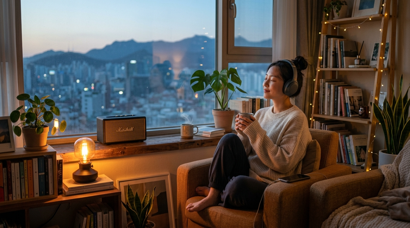 혼자 있기 좋은 분위기 공간