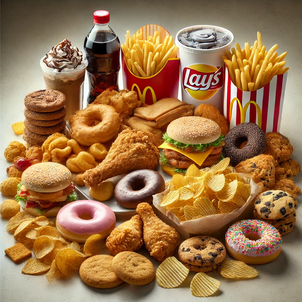 트랜스지방을 대표하는 음식들