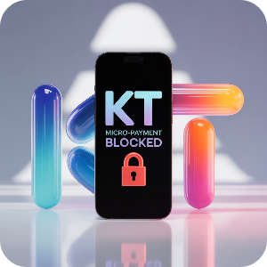 KT 소액결제 차단&middot;해제방법 이미지
