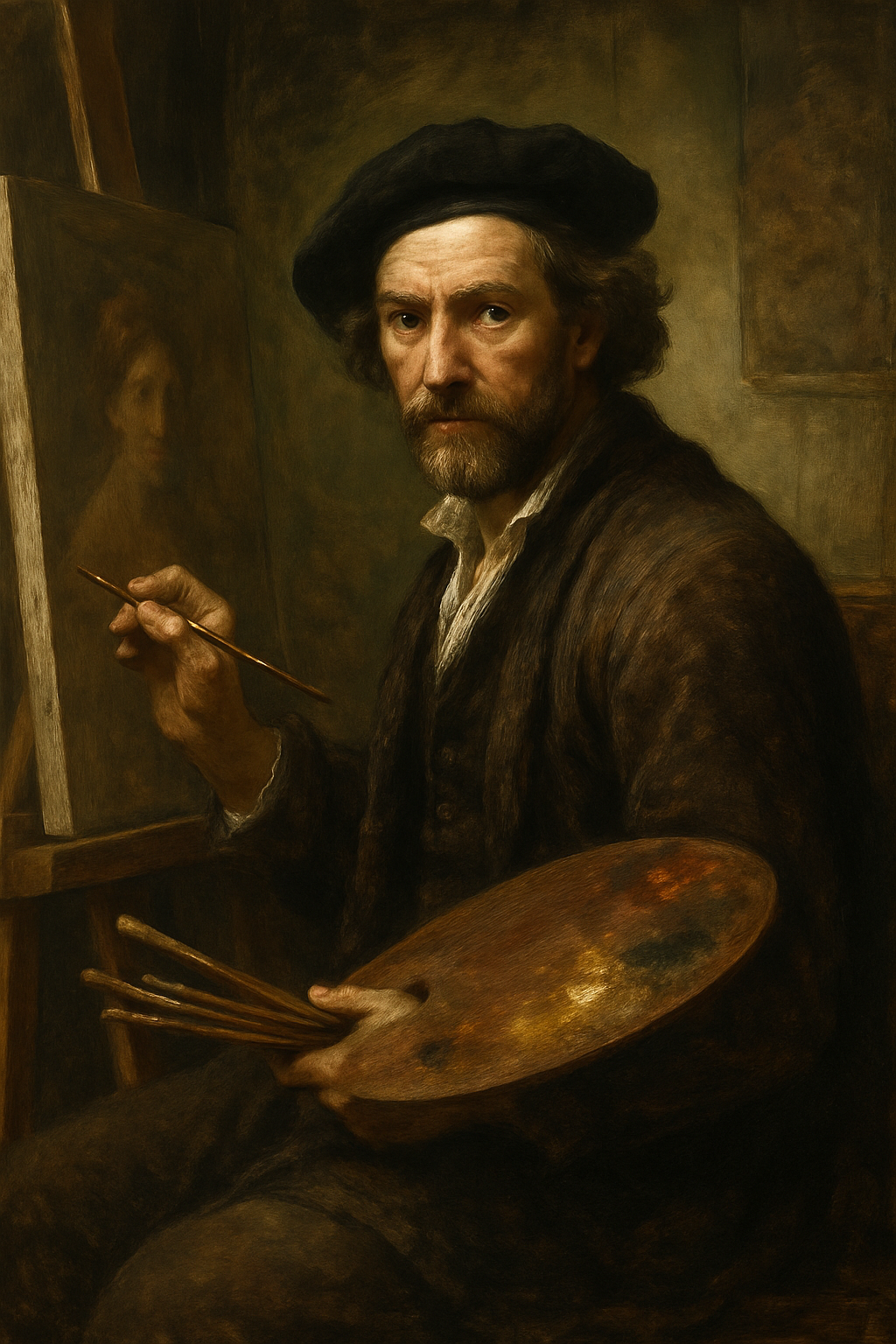 네덜란드의 화가 렘브란트 반 레인 사진