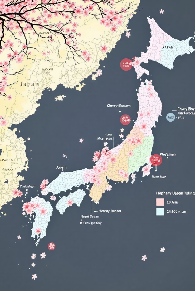 일본 벚꽃여행 일정 가이드