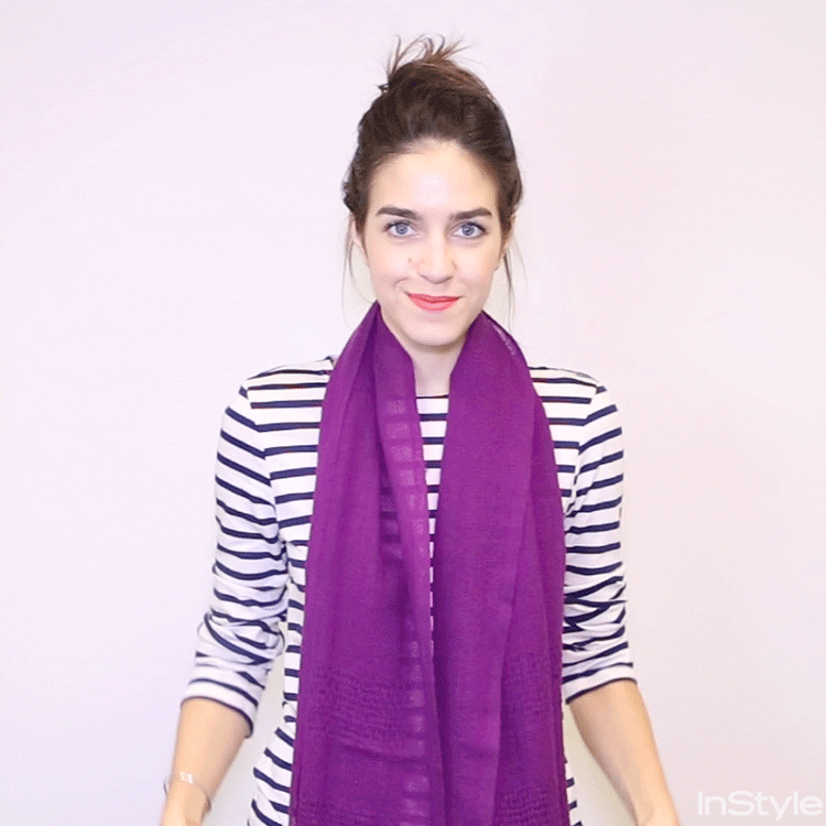 스카프 및 목도리 감는 방법