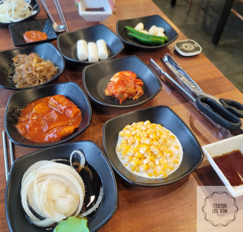 통통갈비 기본메뉴